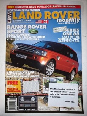 January 2005 Land Rover Monthly Magazine